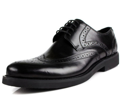 Europe Design Mężczyźni Buty Brogue Style Buty Full Grain Skóra Mężczyźni Buty