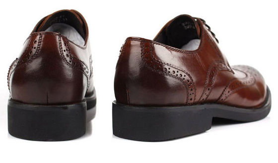 Europe Design Mężczyźni Buty Brogue Style Buty Full Grain Skóra Mężczyźni Buty