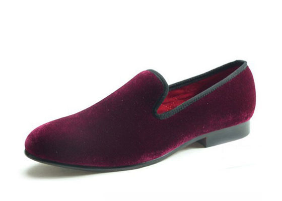 Męskie buty z aksamitem, buty palące, buty z brodami, buty z czerwonym suedemem