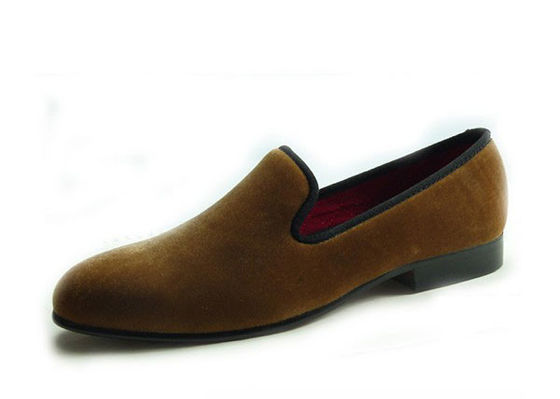 Męskie buty z aksamitem, buty palące, buty z brodami, buty z czerwonym suedemem