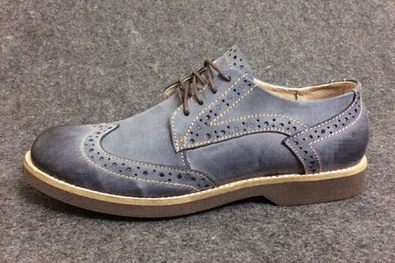 OEM Oxford Style męskie buty biznesowe, prawdziwe skóry sznurówki, buty Derby