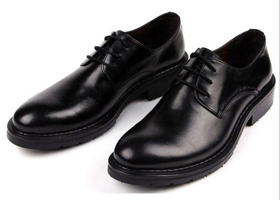 Ręcznie wykonane obuwie męskie Czarne sznurówki buty w stylu ubrania wygodne z grubymi platformami