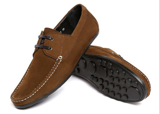 Mody Flats Mężczyźni Łapki ze skóry Luksusowe ręcznie wykonane buty z suedy