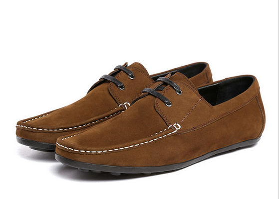 Mody Flats Mężczyźni Łapki ze skóry Luksusowe ręcznie wykonane buty z suedy