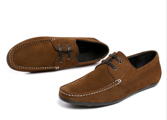 Mody Flats Mężczyźni Łapki ze skóry Luksusowe ręcznie wykonane buty z suedy
