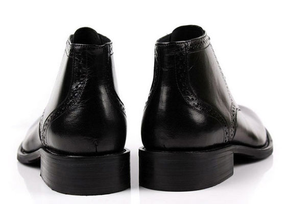 Skóra krowieca męska buty kostkowe wysokiej klasy buty skórzane