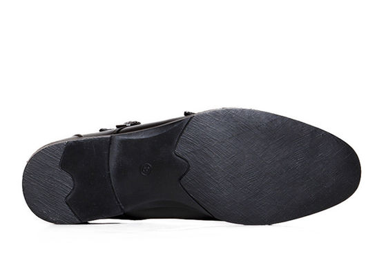 Włoskie buty męskie z podwójnym opaski