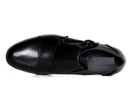 Włoskie buty męskie z podwójnym opaski