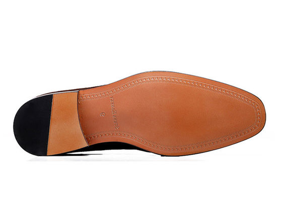 Tassel Penny Suede Skórzane Buty, Wiosna / Jesień męskie Skórzane Slip On Buty