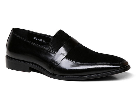 Mieszane kolory Buty męskie skórzane z szwami z prawdziwej skóry Nubuck