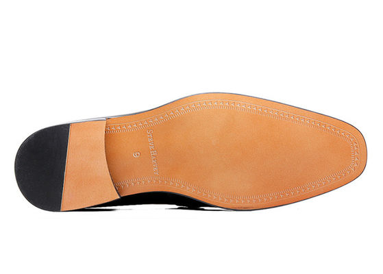 Mieszane kolory Buty męskie skórzane z szwami z prawdziwej skóry Nubuck