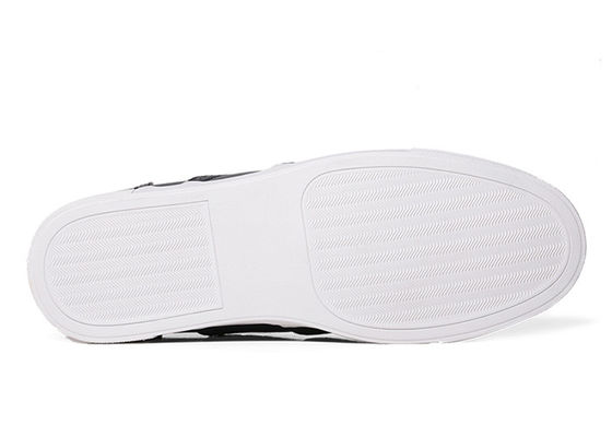 Wygodne buty męskie z sznurówkami czarne PU buty męskie z sznurami skórzane Brogue sneakers