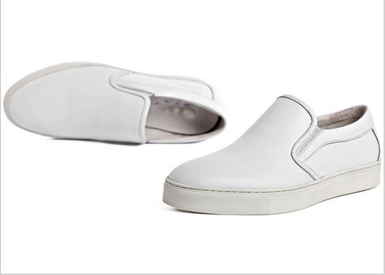 Buty do biegania dla mężczyzn, prawdziwe skórzane trampki.