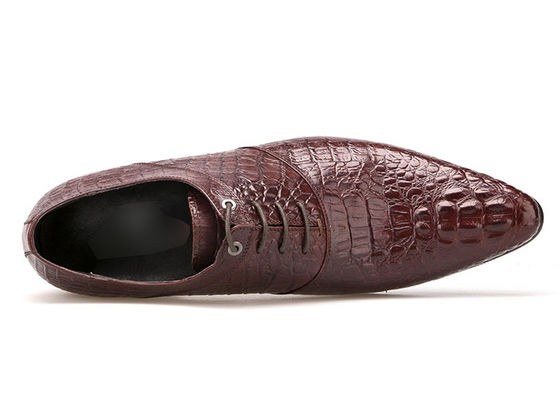 Odzież ślubna męska, lakierowana, buty z niskim obcasem, męskie buty brązowe, Oxford
