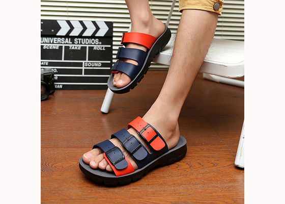 ODM Mężczyźni Casual Skóra Buty Prawdziwa Skóra Skóra Sandale Mężczyźni Designer Flip Flops
