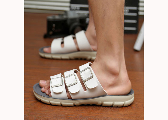 ODM Mężczyźni Casual Skóra Buty Prawdziwa Skóra Skóra Sandale Mężczyźni Designer Flip Flops