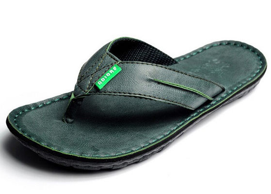 Flip Flop męskie kapcie skórzane na zamówienie letnie męskie Designer