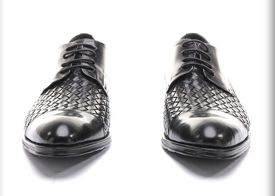 Business BV Oxfords męskie buty, męskie czarne buty do imprezy.