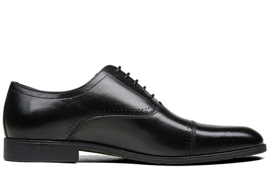 Oxford Genuine Skóra Mężczyźni buty, luksusowe sznurówki Derby buty dla mężczyzn