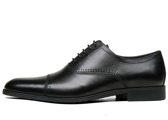 Oxford Genuine Skóra Mężczyźni buty, luksusowe sznurówki Derby buty dla mężczyzn