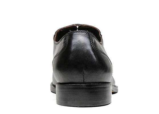 Flat Mens Czarny Oxford Buty wygodne wkładki Sznurówki buty biznesowe