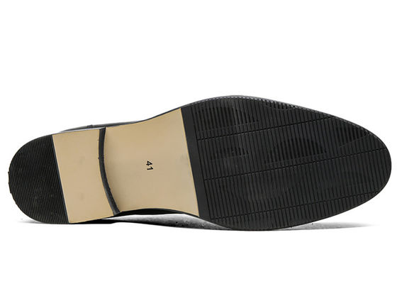 Flat Mens Czarny Oxford Buty wygodne wkładki Sznurówki buty biznesowe