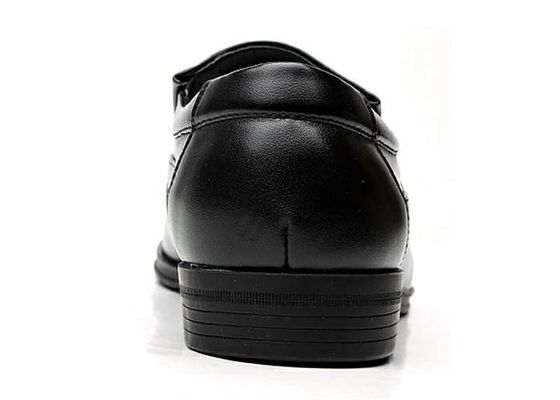 Slip on Loafers Czarny Durability Mens Casual Dress Buty na uroczyste wydarzenia