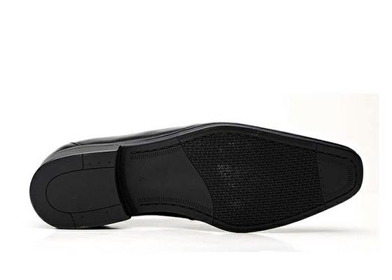Slip on Loafers Czarny Durability Mens Casual Dress Buty na uroczyste wydarzenia