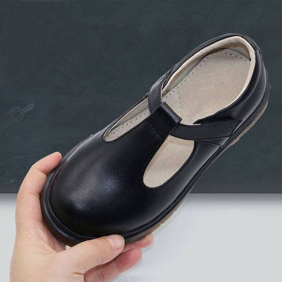 Buty szkolne z skóry T-Bar dla dzieci