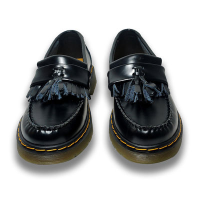 Oxford Genuine Skóra Kobiety suknia Buty Wear odporne na czarne