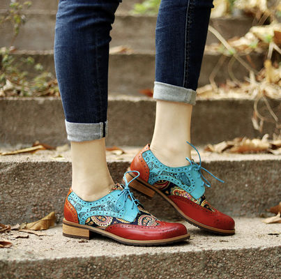 Styl brytyjski Buty Oxford Buty damskie Buty skórzane