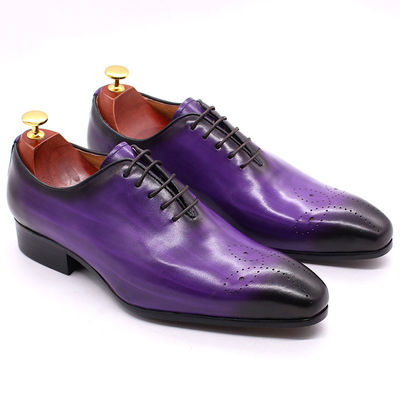 Retro Vintage męska skóra buty, męska skóra sznurówki do butów Brogue