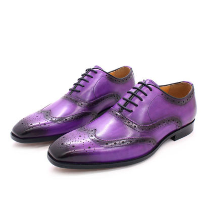 Modne prawdziwe męskie buty skórzane, buty dla dorosłych