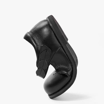 Casual Girls Skórzane Buty Szkołowe Sznurówka Dookoła Okrągły Palec Rozmiar 26-45