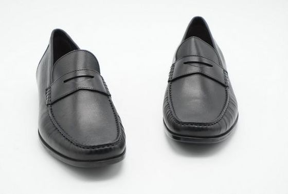 Suknia moc męski skórzane loafers Holton Penny Loafer próbka dostępna