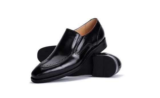 Slip On Brogue Męskie Skórzane sukienki Buty Loafers Krokodyl wzór do biura