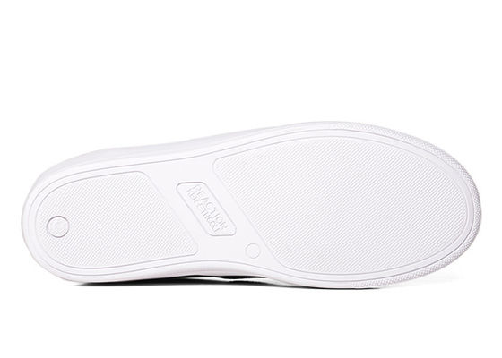 Mesh Linling Walking Lace Up męskie buty z płaską podeszwą buty casual Sneakers PU Upper