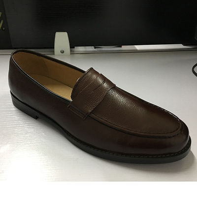 Brązowe męskie skóry, buty, moda Oxford Party Wear Buty dla mężczyzn