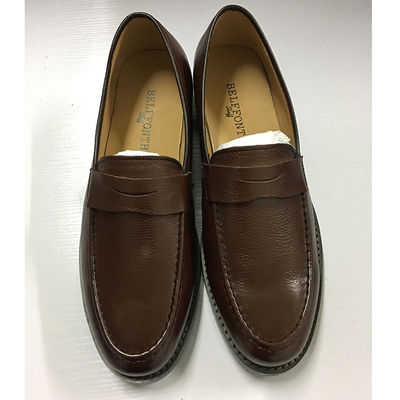 Brązowe męskie skóry, buty, moda Oxford Party Wear Buty dla mężczyzn