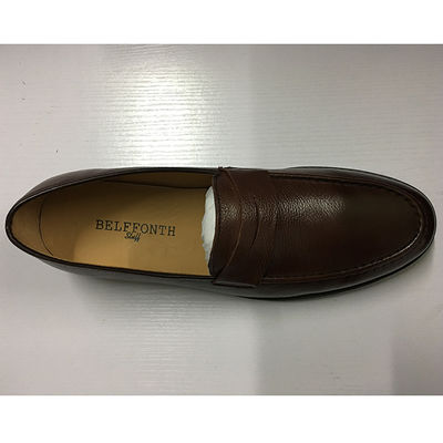 Brązowe męskie skóry, buty, moda Oxford Party Wear Buty dla mężczyzn
