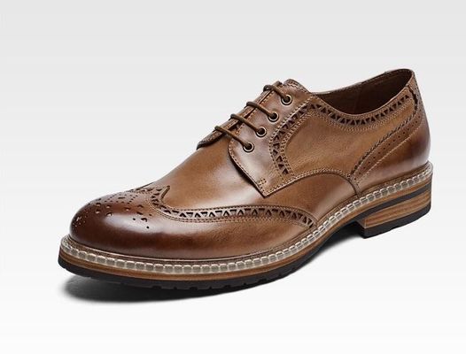 Prawdziwa skóra męska suknia ślubna buty ręcznie męskie buty skórzane