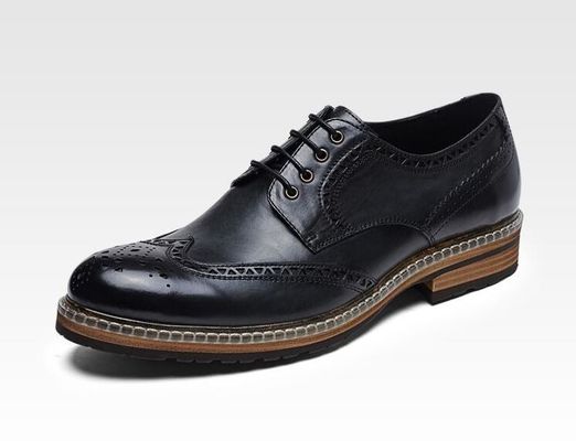 Prawdziwa skóra męska suknia ślubna buty ręcznie męskie buty skórzane