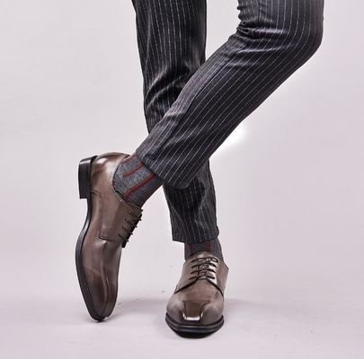 Ręcznie wykonane buty męskie czarne buty skórzane buty męskie