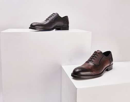 Klasyczne buty PU dla mężczyzn w stylu Oxford