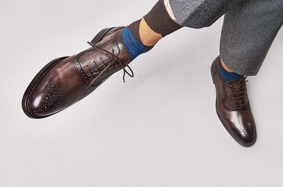 Klasyczne buty PU dla mężczyzn w stylu Oxford