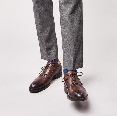 Klasyczne buty PU dla mężczyzn w stylu Oxford