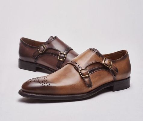 Luxury Wingtips Brogue Buty Oxford, Mężczyźni Casual Formal Buty Na Ślub