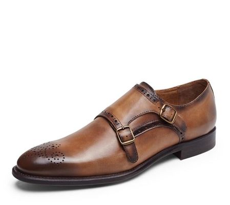 Luxury Wingtips Brogue Buty Oxford, Mężczyźni Casual Formal Buty Na Ślub
