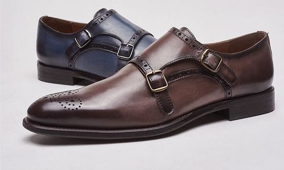 Luxury Wingtips Brogue Buty Oxford, Mężczyźni Casual Formal Buty Na Ślub