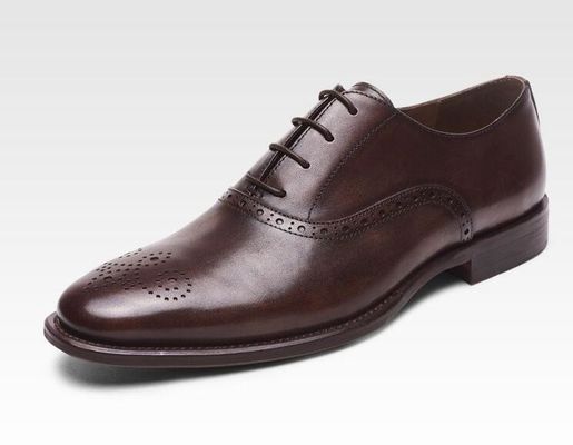 Szyby do męskich butów Brogue niskie szczyty luksusowe buty sukienkowe z wielkością 37 - 48